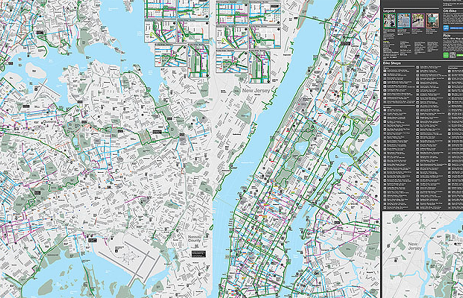 NYC Bike map