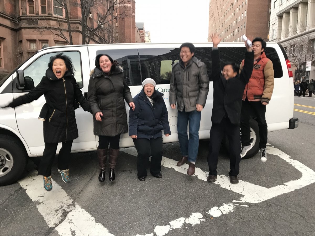 Huiming Yin Starts Vanpool for Bergen County Commuters Huiming Yin Starts Vanpool for Bergen County Commuters