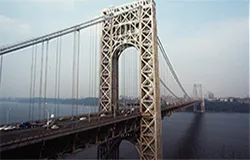 A photo of the George Washington Bridge
