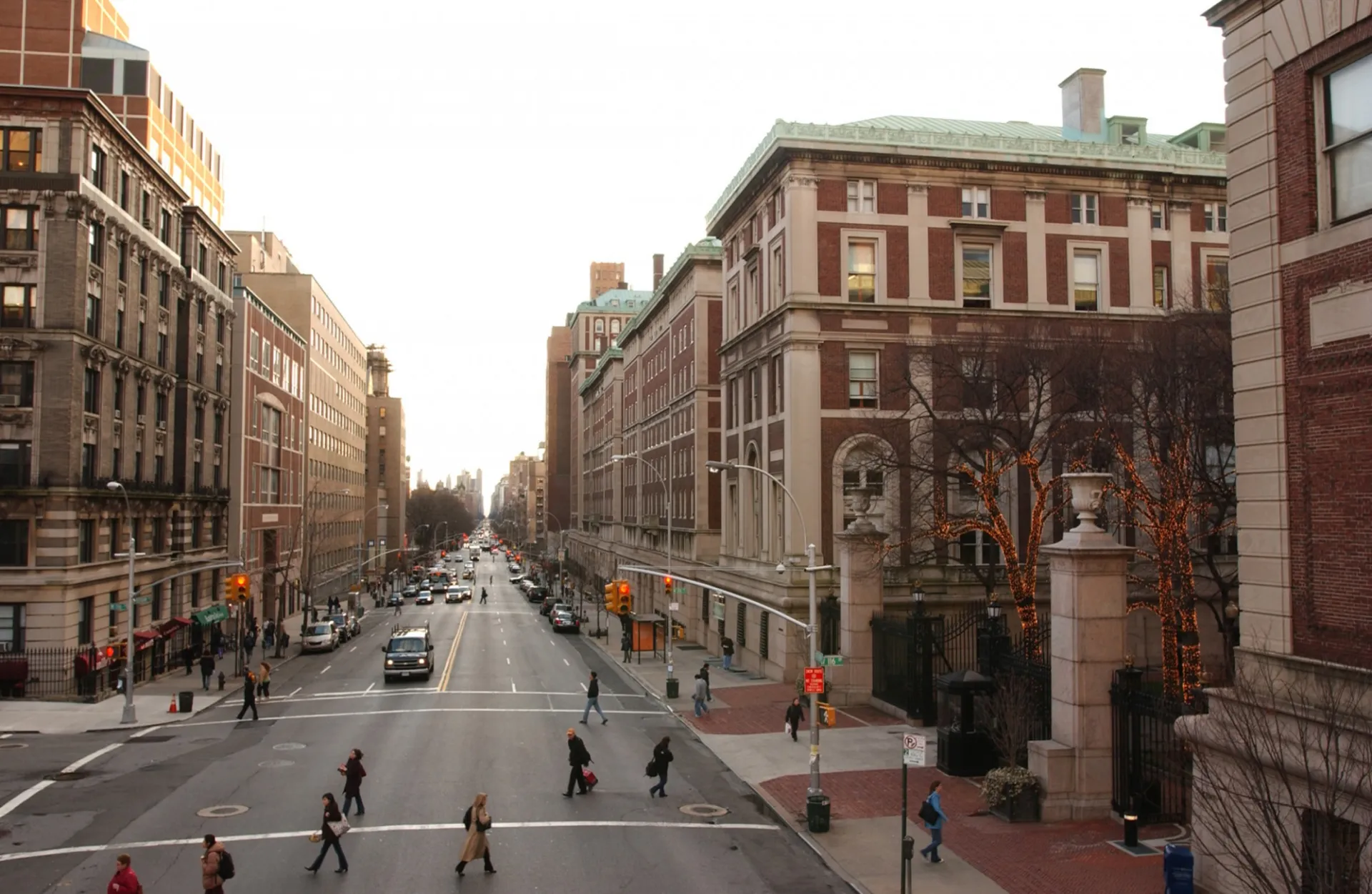 Amsterdam Avenue from above